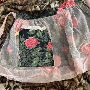 Vintage cocktail apron